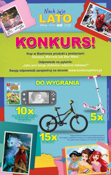 BIEDRONKA - „ULUBIONA RODZINNA ZABAWA”
