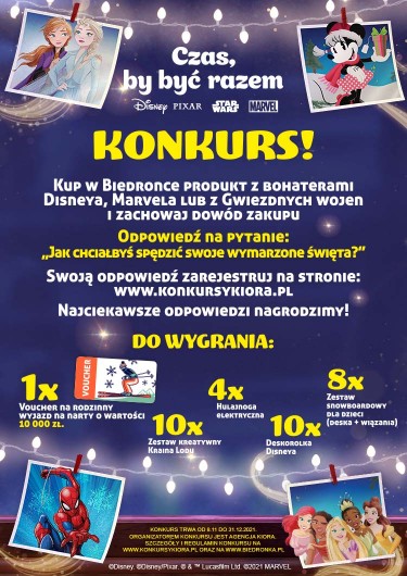 BIEDRONKA - „CZAS BY BYĆ RAZEM”