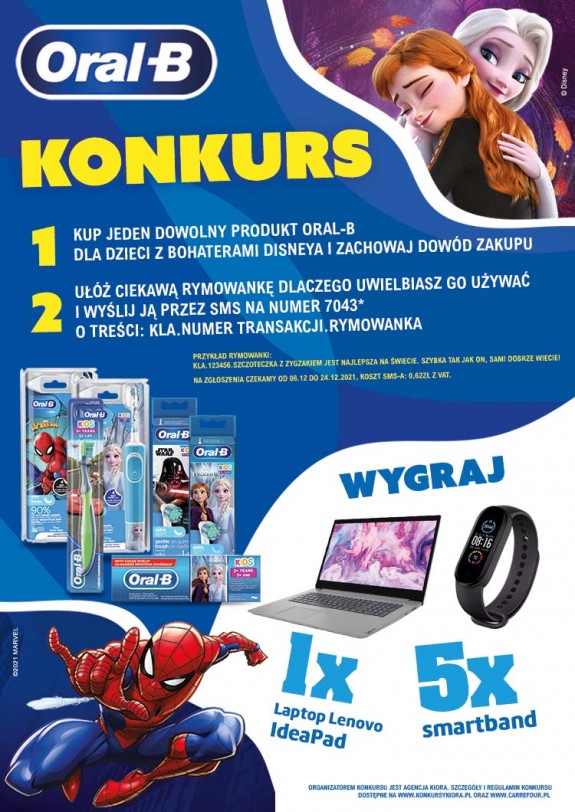 CARREFOUR - „Ciekawa rymowanka o szczoteczce Disneya’’