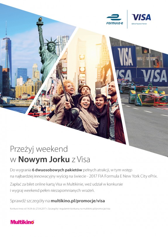 MULTIKINO-"Weekend z Visa w Nowym Jorku"